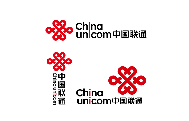 联通logo标识vi矢量设计