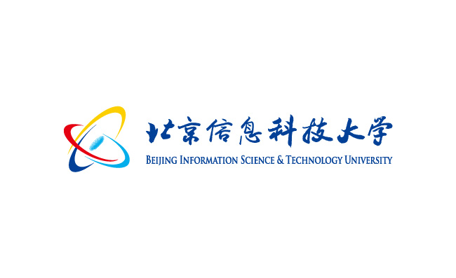 北京信息科技大学校徽标志AI矢量