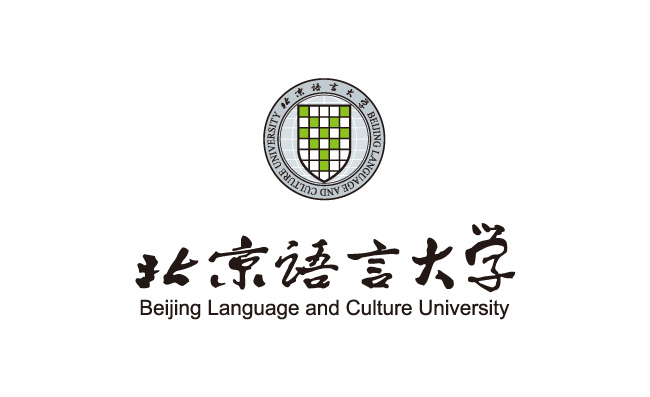 北京语言大学校徽标志AI矢量