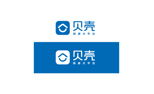 贝壳找房logo标志图矢量图