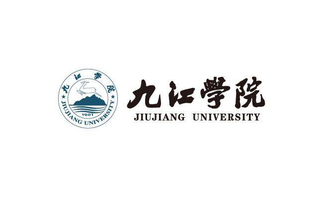 九江学院校徽logo标志AI矢量