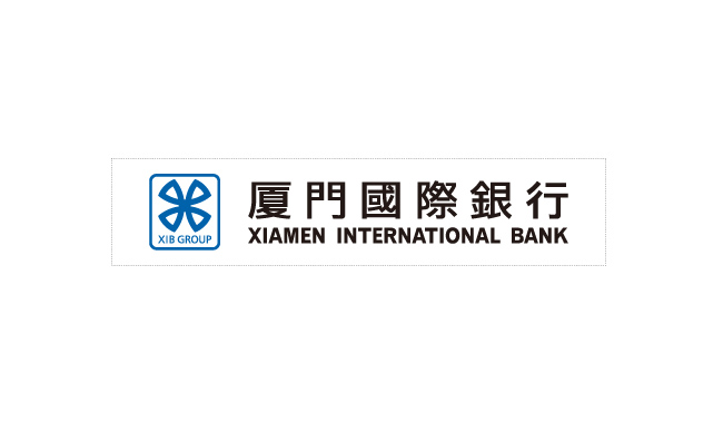 厦门国际银行logo标志图矢量图